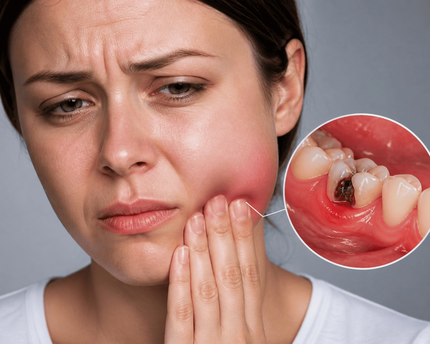 tooth decay cavity causing tooth pain at night close up dental caries